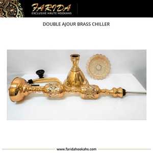 Chicha de luxe égyptienne artisanale de qualité supérieure, design unique, double ajour, laque technique, vente chaude 2025 - Product Image 3