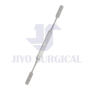 Râpes chirurgicales Becker de 21cm de longueur en acier inoxydable pour la mise en forme des os et du cartilage dans les procédures orthopédiques et dentaires - Product Image 3