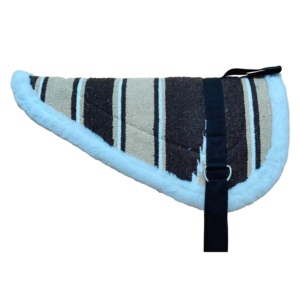 High Quality Synthetic Wool <b>Felt</b> Bareback Western Saddle <b>Pad</b> Eco Friendly Cotton Outshell Horse Riding Sports Entertainment - Product Image 2