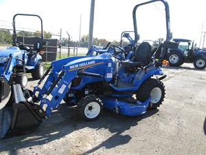 Tracteur de jardin compact HOL.LANDs New Workmaster 25 à vendre, équipé d'un moteur Kohler et d'une pompe de chargeuse avant et arrière - Product Image 3