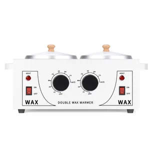 Lifestance Professional Hair Removal Wax Equipment Electric Double Wax Pot Wax Warmer for Salon and Spa