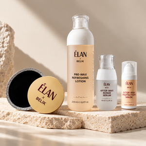 Kit d'épilation visage ELAN Professional Line Film Wax/Hot Wax avec soin post-épilation - Product Image 1