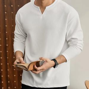 Top Treading personalizado Puff bordado estampado peso pesado algodón cuello redondo hombres Sudadera con capucha de gran tamaño y sudadera para hombres - Product Image 3