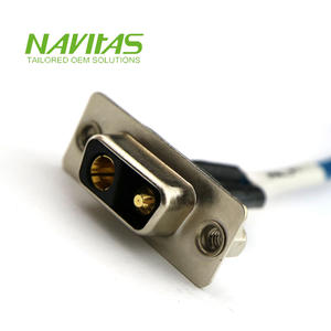 ชุดสายไฟพร้อมขั้วต่อแบบ D-Sub ตัวเมีย สำหรับติดตั้งบนแผง 2W2C - Product Image 6