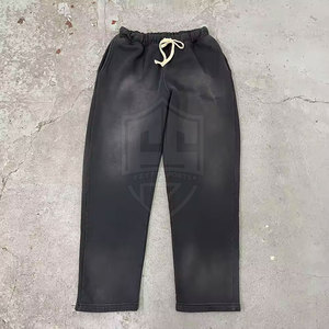 Nouvelle mode pour hommes, pantalon grande taille délavé au soleil, tissu en coton confortable, couleur personnalisable, style décontracté, hiver - Product Image 4