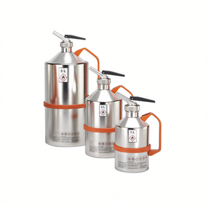 Burkle GmbH, bidons de sécurité en acier inoxydable pour le transfert de produits chimiques et d'huiles, équipement et accessoires de lutte contre l'incendie - Product Image 2