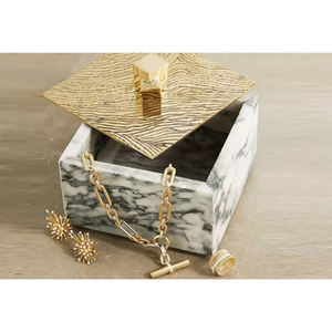 Hot Selling Wedding Jewelry <b>Box</b> <b>Wooden</b> Display <b>Box</b> Greatest Quality Handmade Storage Ideal for Earrings Necklaces Rings and More - Product Image 3