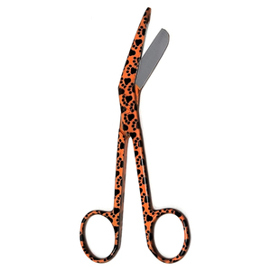 Tijera de Cirugía de alta calidad, mango recubierto de papel, sala de operaciones de acero inoxidable, tijera de punta afilada médica - Product Image 6