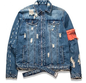 Vestes en jean en coton de qualité supérieure fabriquées au Pakistan pour hommes - Product Image 6