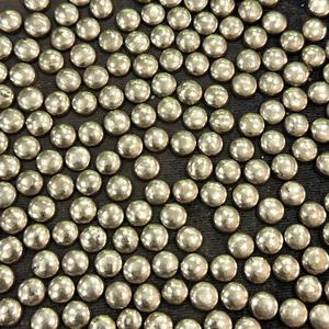 6mm Natural Golden Pyrite Stone Round Flat Back Loose Cabochon Gemstones for Jewelry Making Wholesale Bulk Price India Supply - Product Image 1