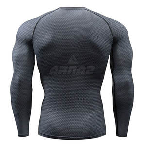 Wholesale Price Professional Manufacturer Best Selling <b>MMA</b> <b>Rash</b> <b>Guard</b> Workout Wear Online Sale <b>Rash</b> <b>Guard</b> - Product Image 2