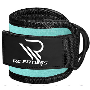 Custom Logo Gym Accessories Adjustable Kickbacks <b>Ankle</b> Cuff Glute Workouts Neoprene Padded <b>Ankle</b> Straps for Cable Machine - Product Image 5