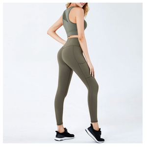 Pakistan Manufacturer New Design Professional Women Yoga Set Women Yoga Set In <b>Cheap</b> Price New Arrival Women Yoga Set - Product Image 3