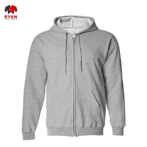Pull-over à capuche en polaire ODM unie personnalisée pour hommes avec poche avant Streetwear d'hiver décontracté en polyester/coton respirant - Product Image 4