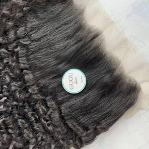 Top 10A pas cher vietnamien Remy cheveux pour dentelle fermeture frontale pour suisse Transparent HD Grade 11A 13x6 13x4 4x4 5x5 6x6 tailles - Product Image 2