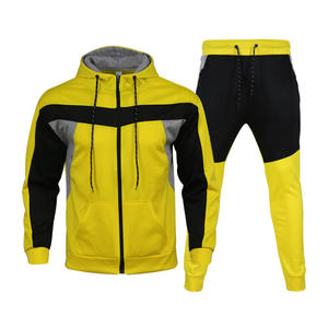 Vêtements de sport personnalisés pour hommes, ensemble de survêtement de jogging décontracté d'automne, survêtements bon marché vierges simples, meilleure vente - Product Image 1