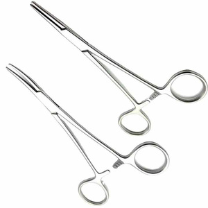 Pinzas Curvas para Arterias de Mosquitos de Alta Calidad, Instrumentos Quirúrgicos Manuales Reutilizables de Acero Inoxidable para Uso Médico con Logotipo Personalizado - Product Image 3