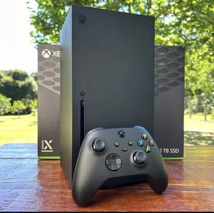 Consola Xbox Series X de Microsoft 100% Auténtica y ORIGINAL, 1 TB + 2 Controles y 2 Juegos Gratis con Auriculares, Xbox Series X - Product Image 2
