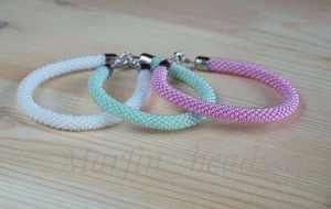 Trendy Colorful Premium Beaded Bracelet Handmade Jewelry for Women and <b>Girls</b> Bulk Supplier - Product Image 4