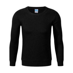 OEM 330g col rond polaire hommes vêtements de marque tricots coton personnalisé pull en tricot hommes sweats à capuche à manches longues - Product Image 2