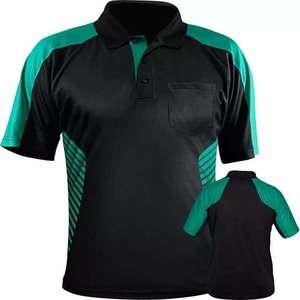 Polo con estampado de sublimación personalizado para hombre de poliéster, camisetas de Rugby con bolsillos, diseño personalizado, MOQ bajo, ropa de fútbol de Rugby para adultos - Product Image 4