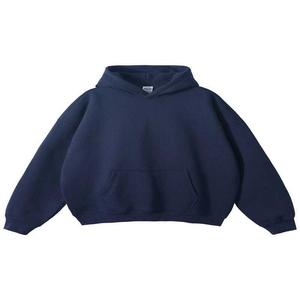เสื้อฮู้ดโอเวอร์ไซส์โอเวอร์ไซส์สำหรับผู้หญิงเสื้อฮู้ดหนาทรงโอเวอร์ไซส์กำหนดโลโก้ได้เอง - Product Image 5