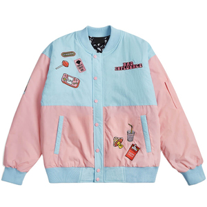 Streetwear Style Men's Hip-Hop Attractive Color Custom Logo Patches Bomber <b>jacket</b> for men - Product Image 6