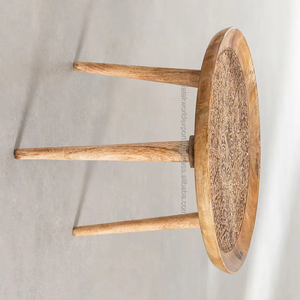 Mesa auxiliar de madera de diseño premium hecha a mano, mesa de centro decorativa para el hogar de FWE para muebles de sala de estar de Falak World Export - Product Image 2
