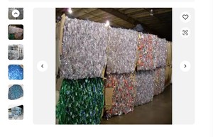 Botella para mascotas lavada en caliente, chatarra de 1000kg, balas comprimidas de plástico reciclado para agua u otro almacenamiento de líquidos - Product Image 3