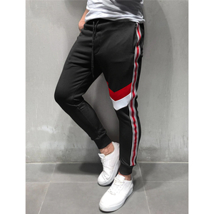 Wholesale Custom 100% Cotton Gym Track Pants for Men High <b>Waist</b> Jogger <b>Trousers</b> with Casual Style Sweatpants with Brand Logo - Product Image 6