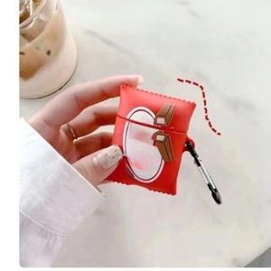 Étui à collation pour Airpod 1 2 3 Pro étuis <span class=keywords><strong>de</strong></span> charge <span class=keywords><strong>de</strong></span> <span class=keywords><strong>marque</strong></span> <span class=keywords><strong>de</strong></span> mode couverture 3d dessin animé mignon étui <span class=keywords><strong>de</strong></span> protection alimentaire en silicone pour <span class=keywords><strong>Airpods</strong></span> - Product Image 5