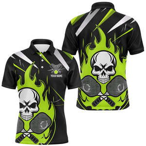 Camiseta de Pickleball Sublimada Personalizada de Primera Calidad, Ecológica, Unisex, de Manga Corta, para el Cuello, Personalizada para el Verano - Product Image 6