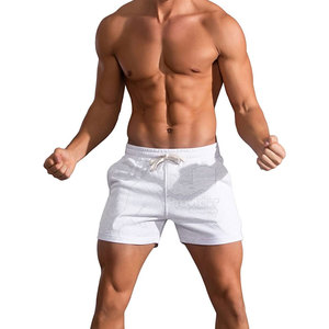 Pantalones cortos de gimnasio para hombre hechos a medida, pantalones cortos de gimnasio de nuevo diseño, pantalones cortos de gimnasio de poliéster Spandex para hombre - Product Image 5