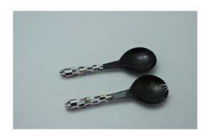 Vietnam Handmade Buffalo Horn <b>Salad</b> <b>Spoon</b> Set Servers Hot Sale - Product Image 4