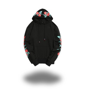 Sweat-shirts pour hommes de haute qualité 100% coton avec logo brodé personnalisé, tissu polaire, fabricants de vêtements OEM ODM pour l'hiver - Product Image 2
