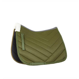 Top vente prix raisonnable tapis de selle de cheval anglais 100 mousse pure et douce tapis de selle d'équitation antidérapants - Product Image 4