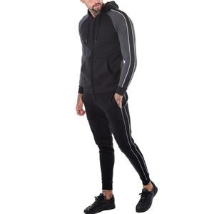 ชุดวอร์มผ้าฝ้ายสำหรับผู้ชายชุดวอร์ม100% มีฮู้ดสำหรับผู้ชายชุดวอร์มกางเกงโอเวอร์ไซส์และเสื้อฮู้ด - Product Image 4