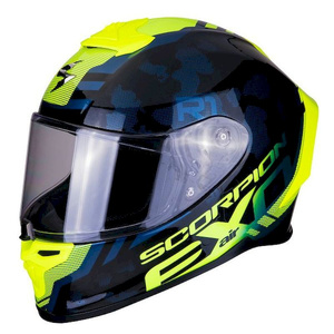 Casco Integrale EXO-R1 AIR Nuovo Casco da Motocross con Guscio in PC Taglia Unica, Imbottitura in Schiuma e Visiera - Product Image 1