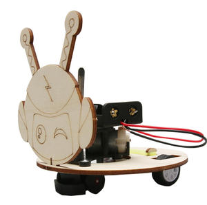 OKYN-G5628 penghindar hambatan <span class=keywords><strong>Robot</strong></span> teknologi anak-anak mainan percobaan sains DIY paket bahan Temuan buatan tangan - Product Image 4