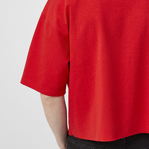 Style personnalisé T-shirts Boxy Fit pour hommes Poids lourd Épaule tombante Surdimensionné Recadrée de haute qualité pour hommes Boxy Fit Streetwear Utilisation - Product Image 6