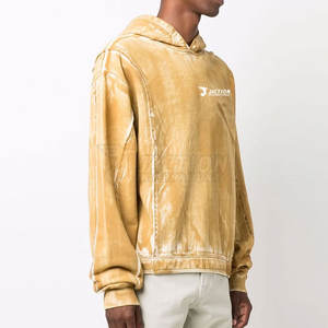 Confortable Respirant Basics Acid Wash Hommes À Capuche En Ligne Vente Bas quantité minimale de commande Hommes Meilleur Prix À Capuche - Product Image 3