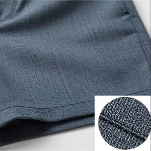 Shorts décontractés en mélange de laine, polyester et laine, doux, chauds, respirants, taille élastique, vêtements de mode pour l'extérieur, printemps et automne - Product Image 3