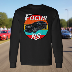 Camiseta Deportiva de Manga Larga Focus RS Hot Hatch Turbo Charged, Camiseta Promocional Hatchback Hot Hatch Turbo Charged - Product Image 3