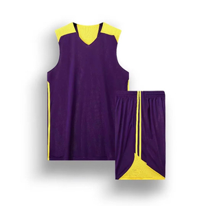<span class=keywords><strong>Maillot</strong></span> de basket-ball réversible personnalisé, impression numérique, double couche, respirant, séchage rapide, antibactérien, shorts de basket-ball, uniformes - Product Image 2