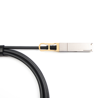 100G QSFP28 kabel DAC 1Meter QSFP28 ke QSFP28 QSFP-100G-CU1M kabel DAC Twinax pasif