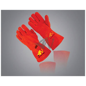 Gants résistants à l'usure Gants de soudage Gants de protection du travail en peau de vache 33-35cm - Product Image 3