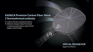 แผ่นพิคเกิลบอลแกนน้ำผึ้งคาร์บอน T700 Paddles14mm16mm ขอบปิดผนึกทนแรงกระแทกระดับมืออาชีพ - Product Image 4