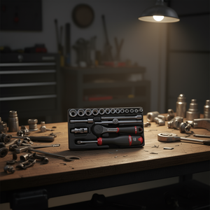 Ensemble d'outils Usag de 19 pièces, douilles hexagonales à cliquet - Product Image 3