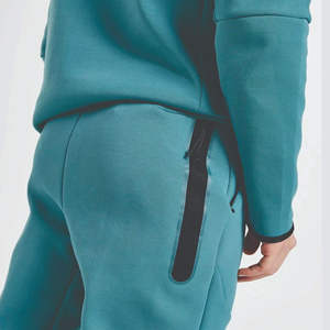 Conjunto Deportivo de Felpa Técnica para Hombre, Corte Ajustado, Transpirable, Marca Privada, Conjunto de Jogging de Felpa Técnica - Product Image 6