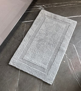 100% Cotton <b>Luxury</b> Bath Mat Rectangle Soft Absorbent <b>Towel</b> with Non-Slip for Home Hotel Bathroom Floor <b>Hand</b> Tufted Handmade - Product Image 2